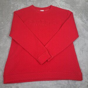 Champion Women’s Quilted‎ Georgia Bulldog Sweatshirt Size Medium Sportswear